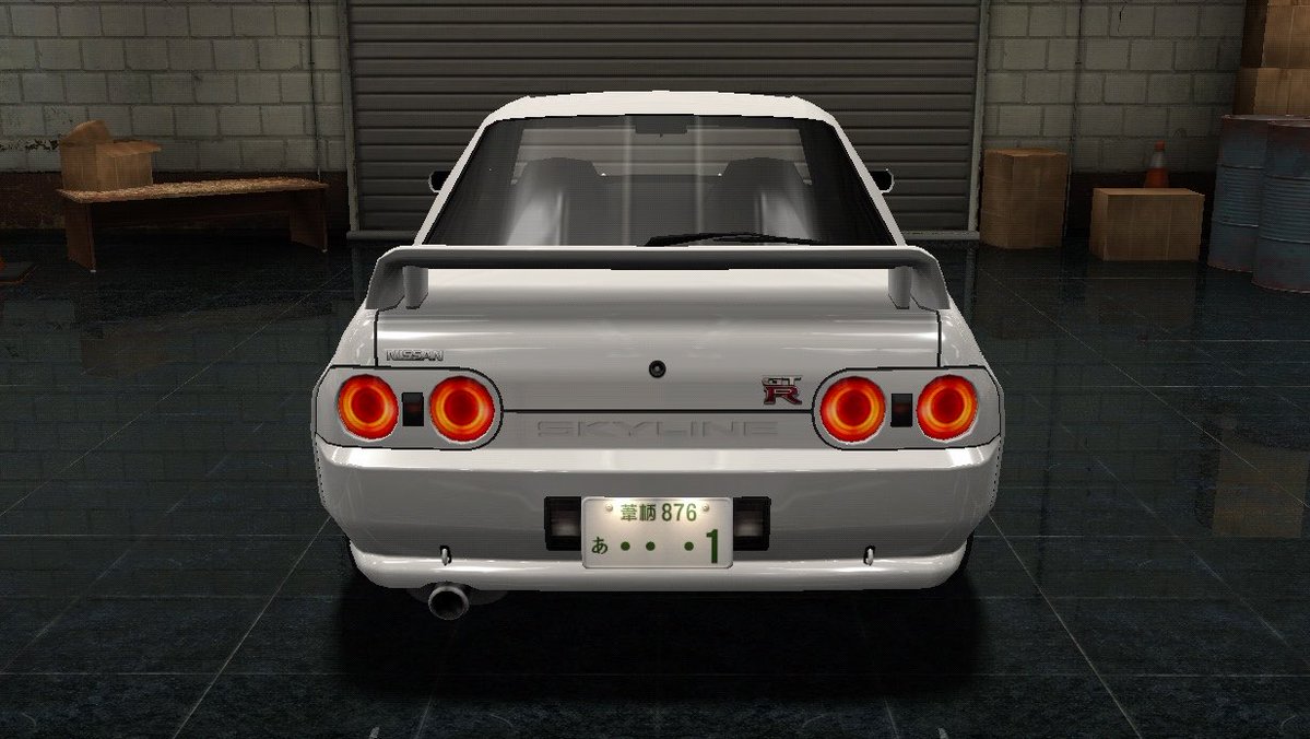 Sou_SO726's tweet photo. 新しくモデリングされたR32、見比べてみると結構違うな…
新作の湾岸イグニとかで流用されたりするのかな？🤔
#ドリスピ
#湾岸マキシ https://t.co/KrT6cuySqI