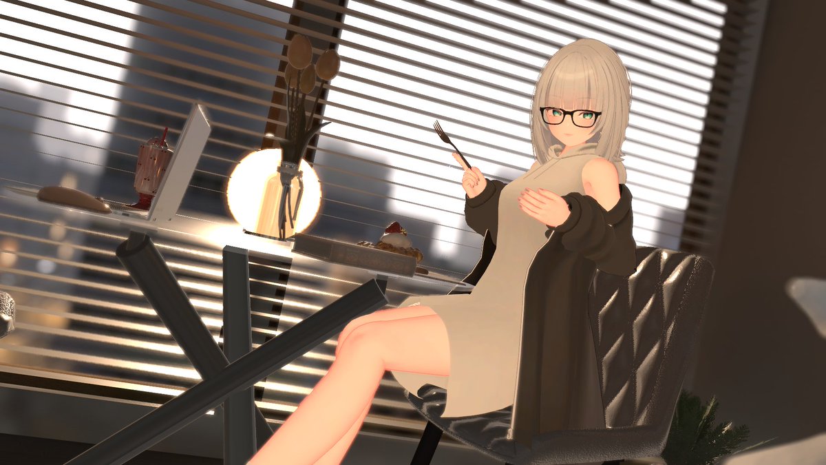 Crow1046's tweet photo. フレンドに撮ってもらったやつもあるけど最近のVRC
ここんところ別ゲーばっかりやってる気がするからVRCもなにかやりたみ https://t.co/pU0VWhcCVo