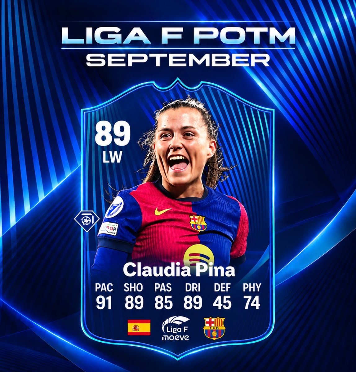 IvoXxX's tweet photo. 🚨 💣ÚLTIMA HORA: PINA 🇪🇸 GANÓ LIGA F POTM 🤯

✅ ESTADÍSTICAS OFICIALES
✅ PS+ OFICIAL

Se acabó 💀💀💀 https://t.co/NN9YSKKo7d