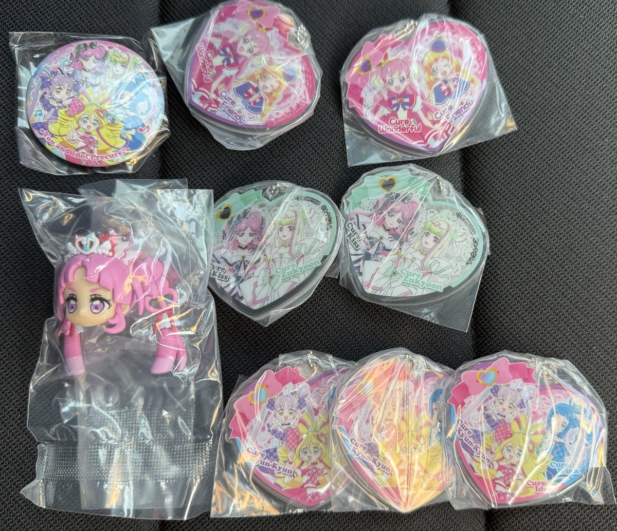 TradenagoyaX's tweet photo. 【交換、譲渡】
プリキュア あそーと 2026

譲▶︎⭐️A賞ミスティック
　　　B賞アイプリ
　　　C賞ワンダフル他2
                    アイドル他3
　　　　ズキューン他2

求▶︎A賞 アンサー 、定価

⭐️は定価の場合まとめてのみ。
他単体可。
名古屋手渡しのみ。
郵送✖️
お気軽にお声がけください。 https://t.co/w0ADjuio6g
