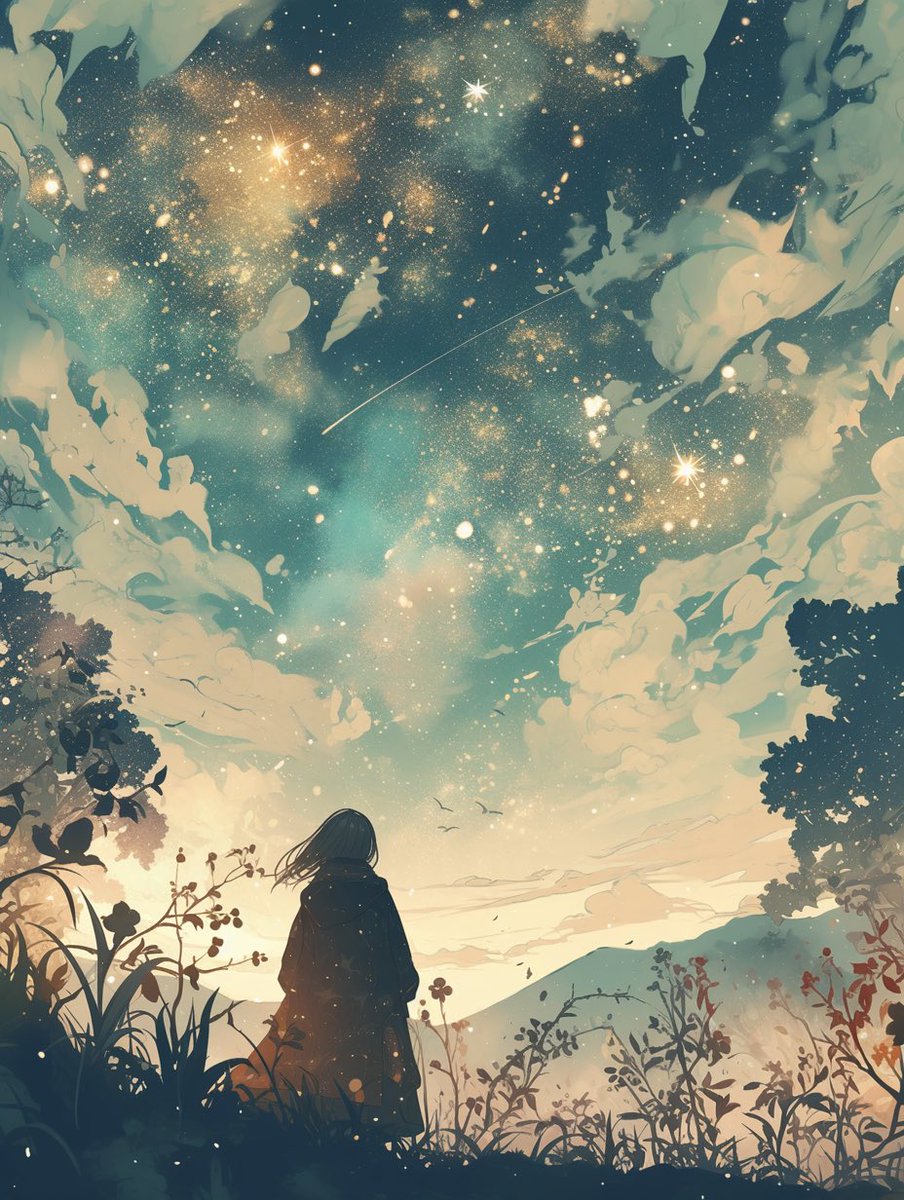 6gi7_Aiart's tweet photo. ずっとこの星空を眺めていたい https://t.co/ROnErIZWlV