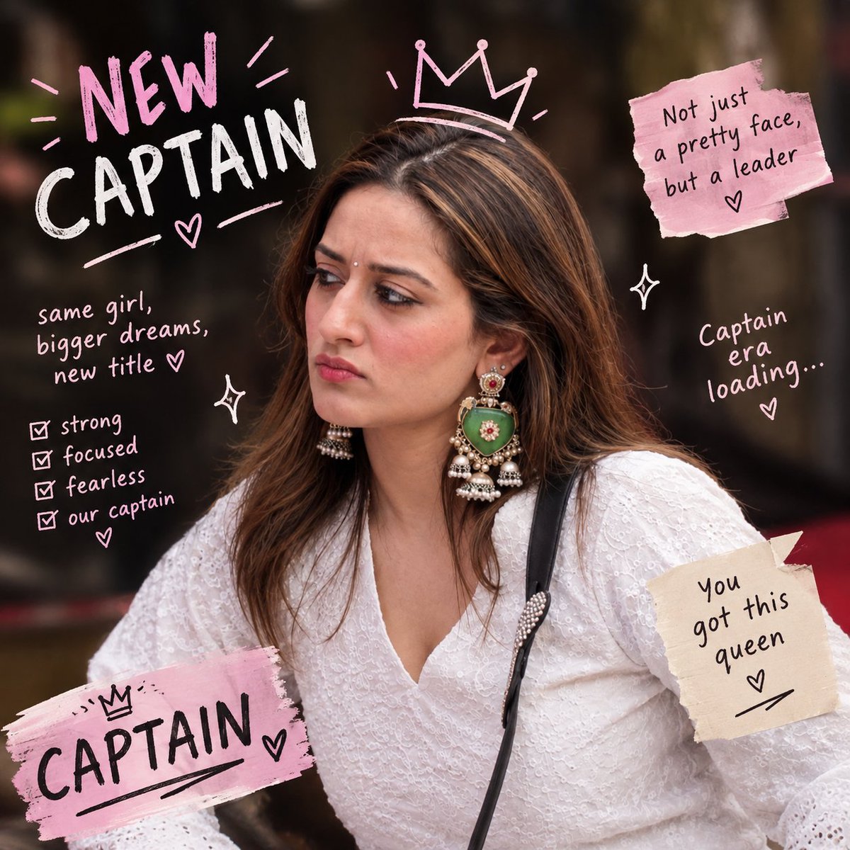 okayxbyee's tweet photo. Attention please, Captain Uditi Singh reporting 🫡🎀
#UditiSingh #Uditians #BB20 https://t.co/0c6Sg7uUb6
