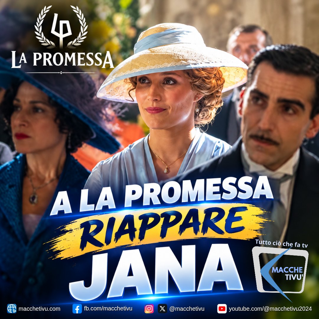 macchetivu's tweet photo. In Spagna sorpresa per i fan de #LaPromessa.
Nelle puntate in onda in questi giorni riappare #Jana, uscita dalla serie in maniera tragica un anno e mezzo fa. https://t.co/t0AQIGESkb