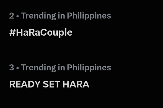 _lovelikeashyyy's tweet photo. Another day, another proof that genuine support cannot be easily shaken. We stayed focused, we stayed united &amp; We know where our support belongs. All for Ashtine, for David, and all for our FFMY cast. And now, HaRa made its presence known. 

READY SET HARA
#HaRaCouple https://t.co/tZyfbSLl4j