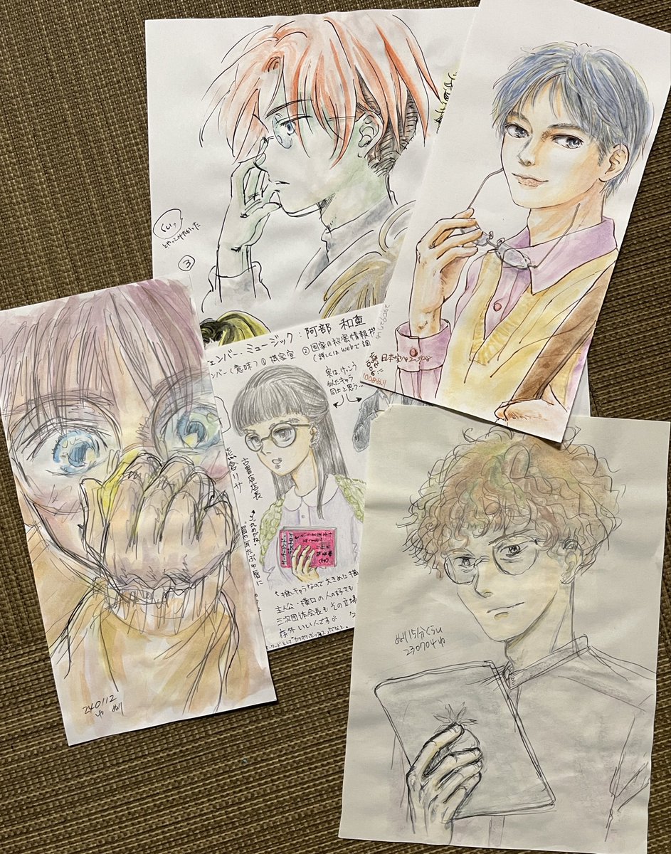 So4nknF's tweet photo. #メガネの日　そうなんだね〜
落書き再掲です👓 https://t.co/CDHgiyxmMk