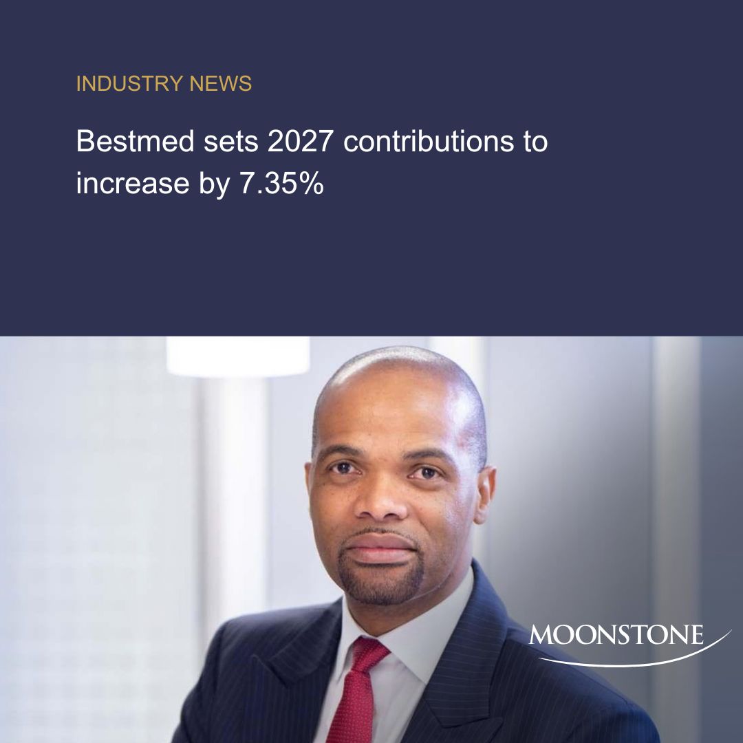 MoonstoneInfo's tweet photo. Bestmed’s average weighted contributions will rise 7.35% in 2027, with members also set to receive new healthcare and preventative benefits.
Read more: https://t.co/kLtO7RtLbe
#Bestmed #BestmedMedicalScheme #medicalschemes #medicalschemecontributions #healthcarecosts #medicalschemebenefits #BestBucks #preventativehealthcare #casualtycover #mentalhealth #medicinebenefits #CouncilforMedicalSchemes #CMS
