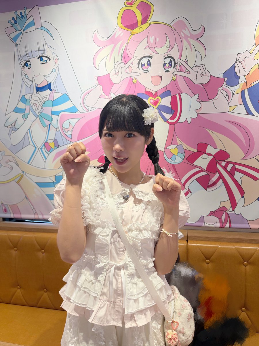 onishi_aoi's tweet photo. プリキュア映画＆プリキュアカフェ🔎💖
はなまるしあわせ(⸝⸝ᵒ̴̶̷ ᵒ̴̶̷⸝⸝)💮💗
 #たんプリ https://t.co/p4jeoCvvy5