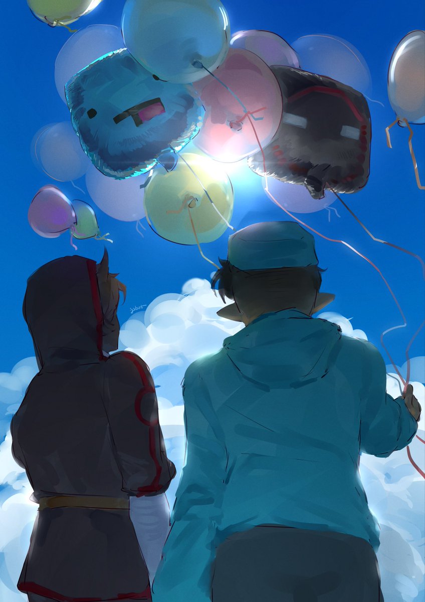 j2bird's tweet photo. 🎈#badboyhalo #skeppy #skephalo https://t.co/N2W6DimAZA