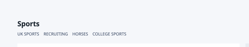 JoshMooreKY's tweet photo. If you harbored any hopes of the Lexington Herald-Leader/Kentucky.com bringing back HS sports coverage ... perhaps keep them well-sheltered.

Section is still accessible (gotta search for articles/authors) but it has been removed from all discovery areas on the site. https://t.co/kwD2VHfrA8