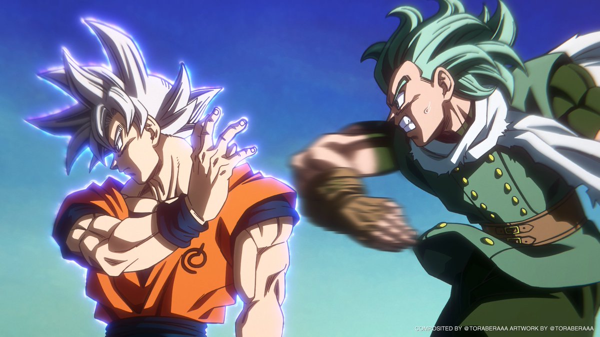 Toraberaaa's tweet photo. Goku vs Granola https://t.co/jtskeIdhOp
