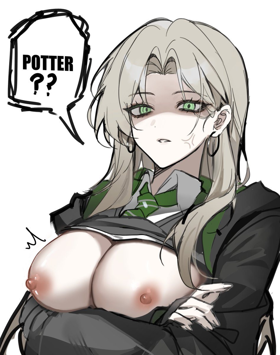 ninny_B18's tweet photo. What’re you staring at, Potter? https://t.co/mBlssmfXeb