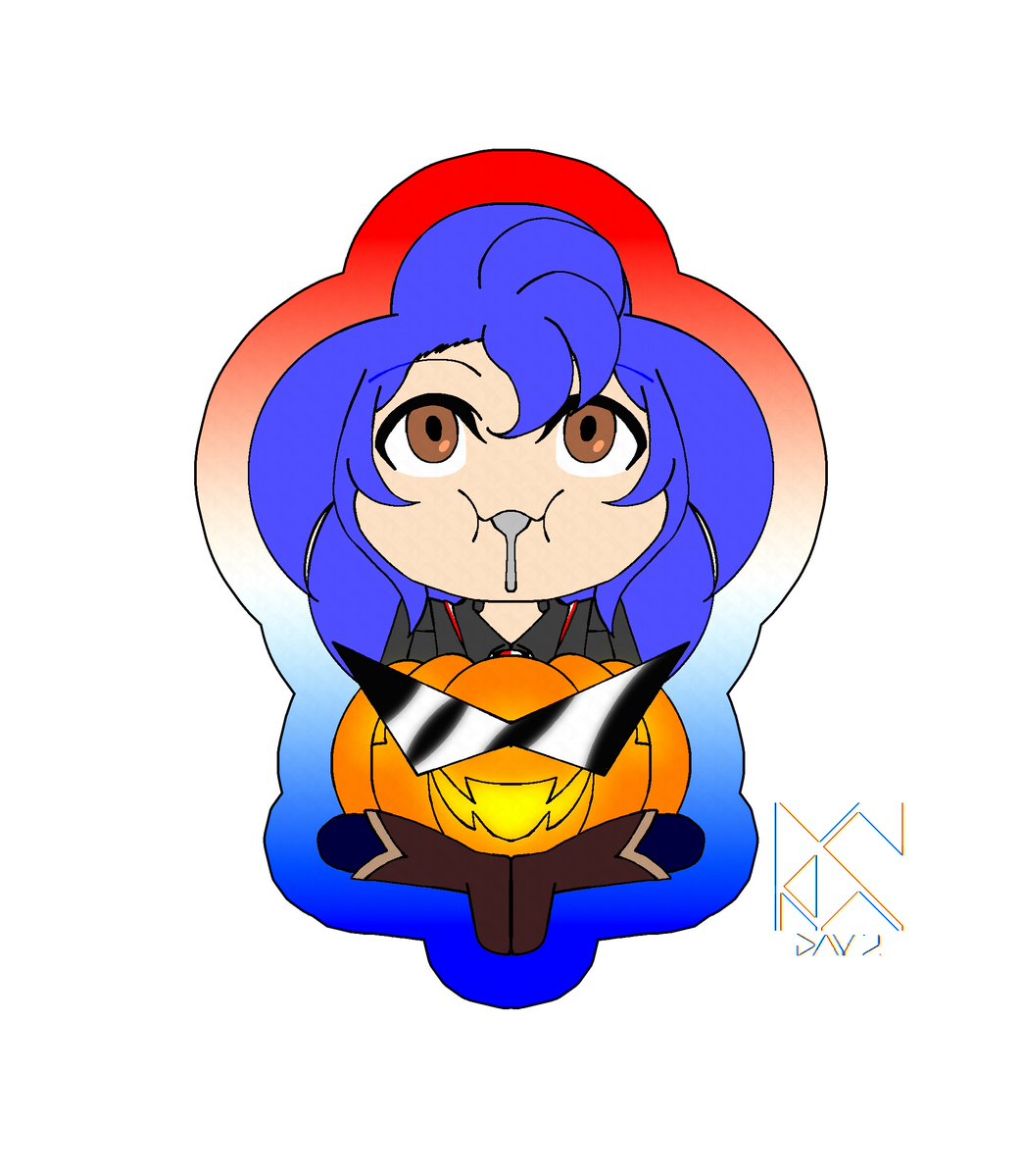 AKDSO5's tweet photo. Day 2 | Pumpkin

Character: Hawk
Status: Outsider &amp; Leader of OPJ

Fun Fact!
Hawk is the most mysterious creature; no one knows how long he lives.
•
•
•
#VGtober26
#rkgk
#AKDS_OC
#HawkSJones
#Pumpkin https://t.co/Gu9Zi22k9c