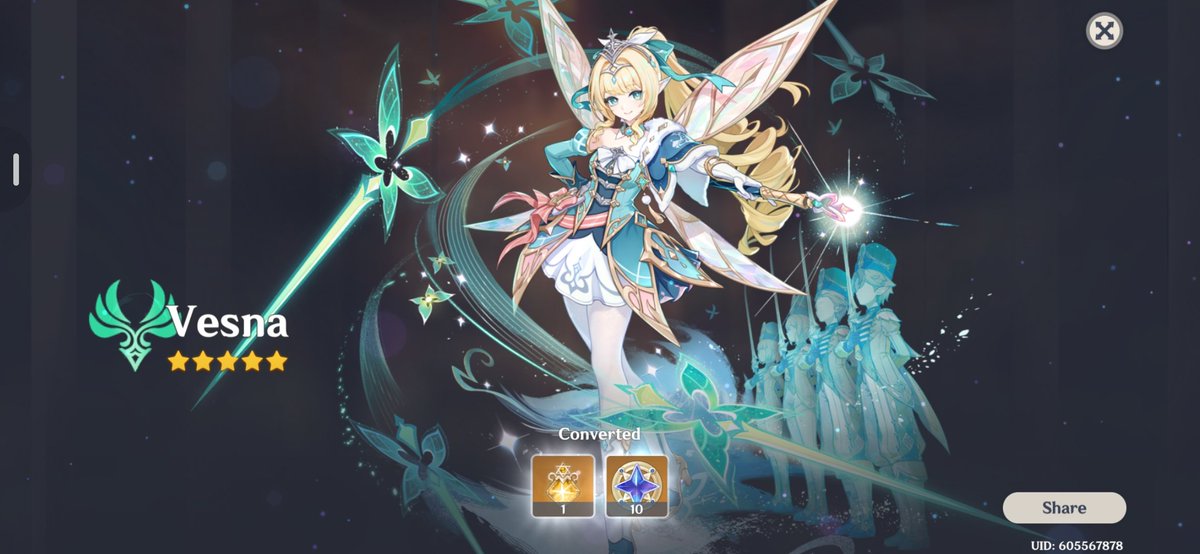 BunnyByteXP's tweet photo. I GOT VESNA C1!? https://t.co/0rBFjU2vR7