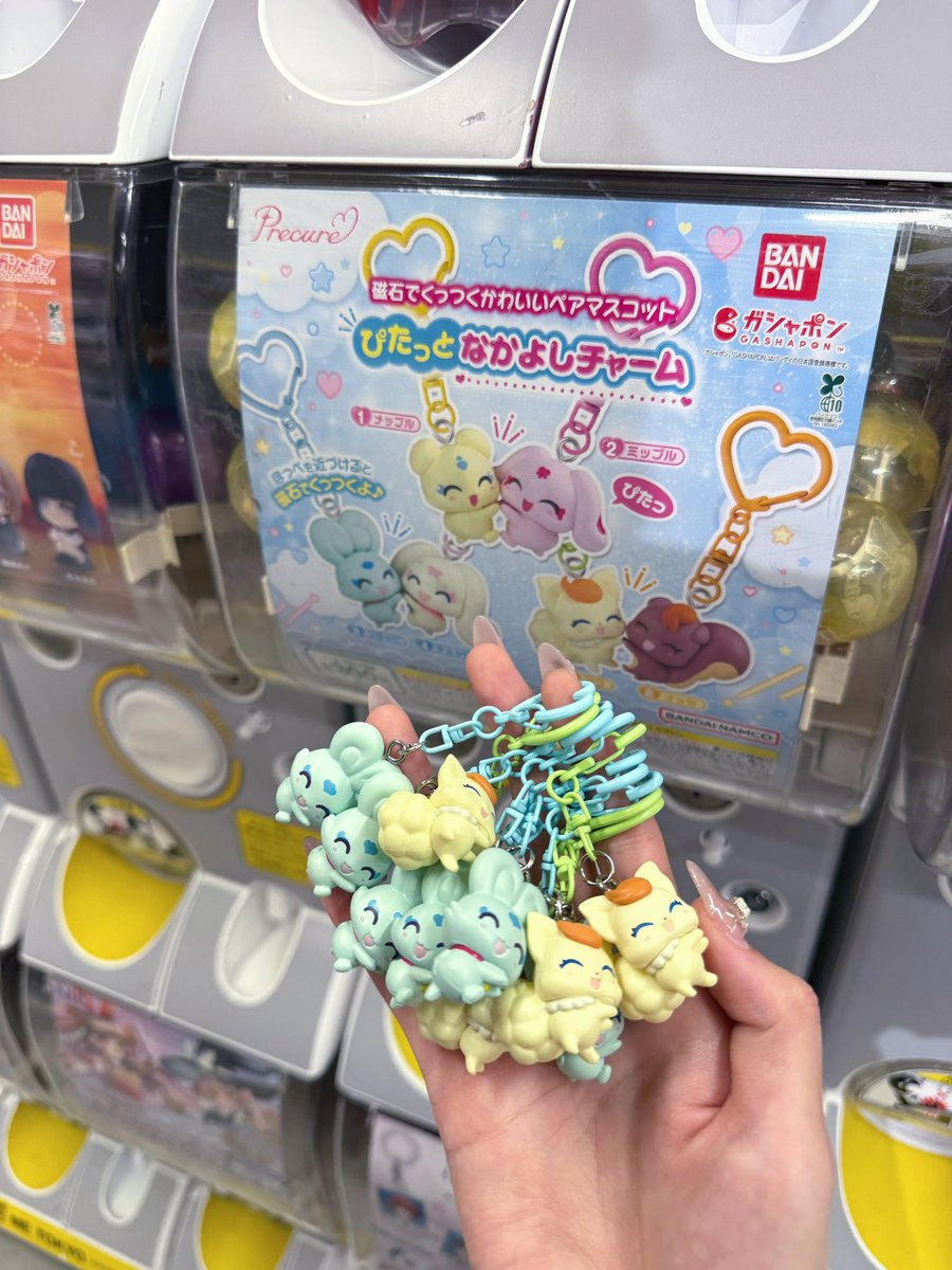 otoha_idp0320's tweet photo. プリキュアのガチャ10回回したらこれでやばい😇笑笑笑笑笑(狙いはミップル←) https://t.co/pQHdxf5JTB
