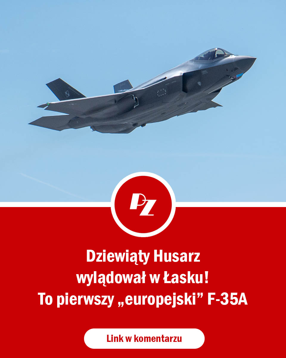 Polska_Zbrojna's tweet photo. Dziewiąty #Husarz przyleciał do Polski. Przed końcem roku w 32 Bazie Lotnictwa Taktycznego w Łasku ma być już kilkanaście F-35A
#F35

@KosiniakKamysz  @MON_GOV_PL @SztabGenWP @DGeneralneRSZ @DowOperSZ https://t.co/jFzU5ulxod