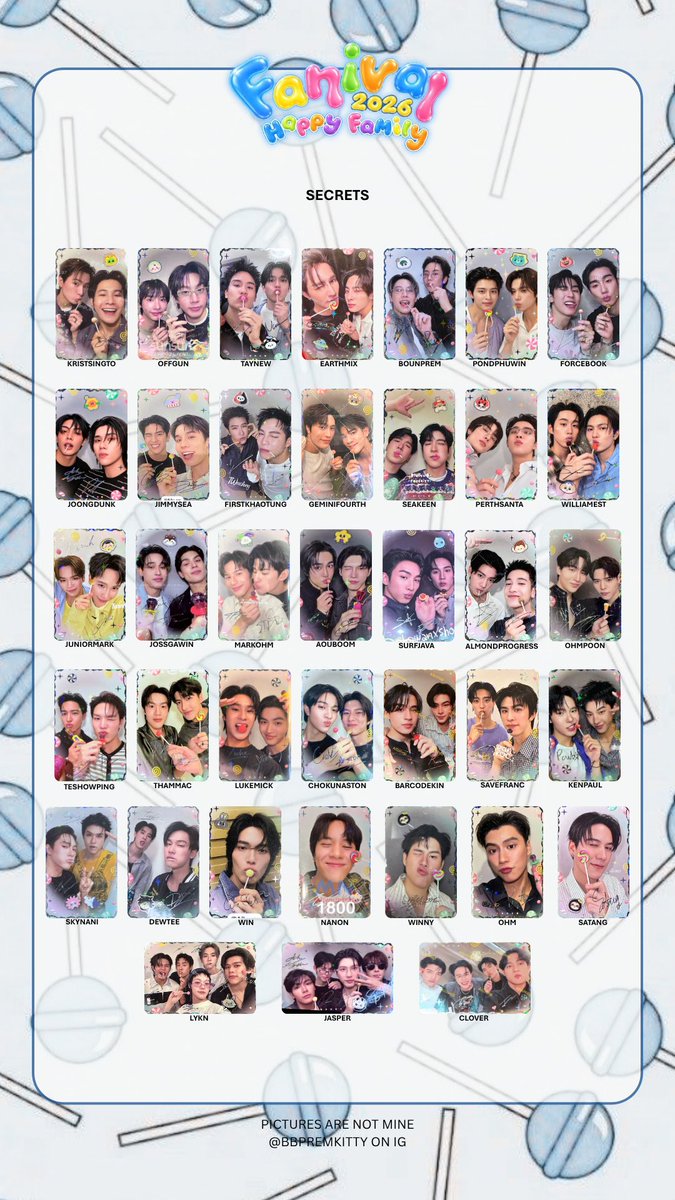 bbpremkitty's tweet photo. #GMMTVFANIVAL2026HappyFamily
 
 completed template(s)! 🎈🎡 

#gmmtv random card + secrets https://t.co/jG6uC8VNgL