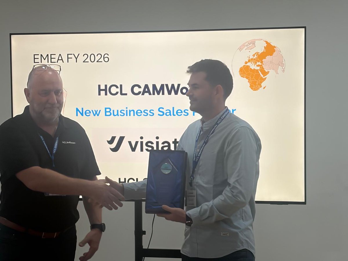 CAMWorks's tweet photo. We are thrilled to wrap up a highly successful 3 days at the EMEA HCL CAMWorks Annual partner Summit-Launchpad 2026 in Estarreja, Portugal!

Thank you to all our EMEA reseller partners who attended, shared feedback, and brought such amazing energy! https://t.co/HfDHUsaZXd