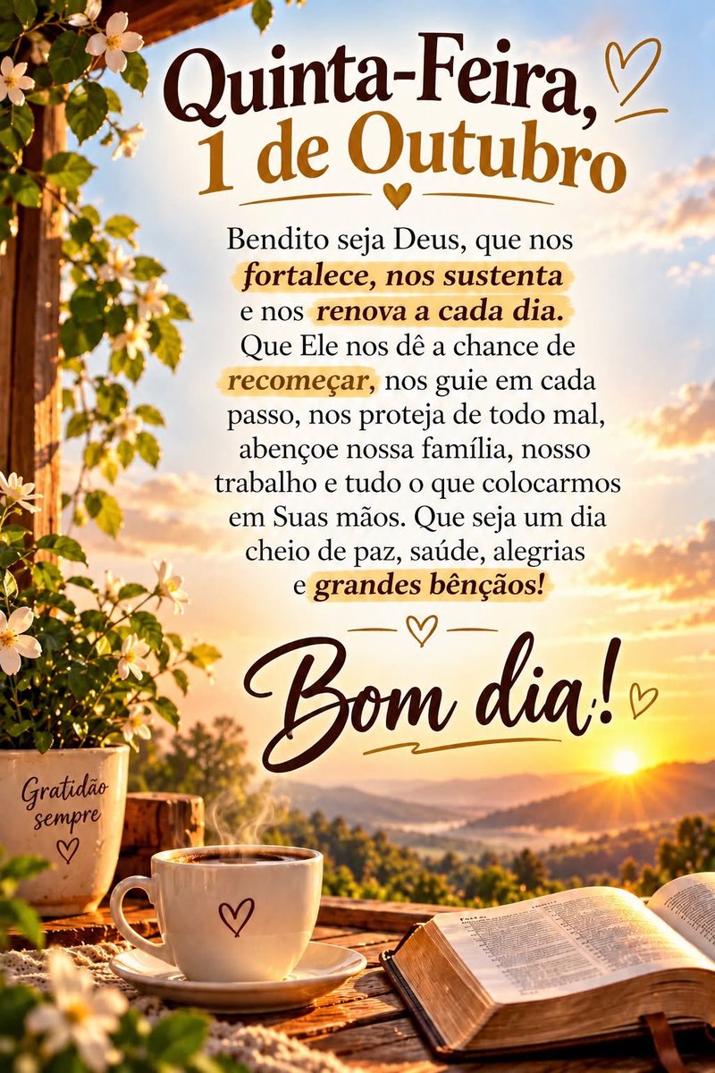 GerlackMarcos's tweet photo. Bom dia para todos !!🔛☕️😎🌞
Lembrete:valorize suas conquistas , cada dia que vc não desiste ,é um dia que vc vence !!
#quintou #tbt
Bora pra cima!! https://t.co/fkLKcyIYUA