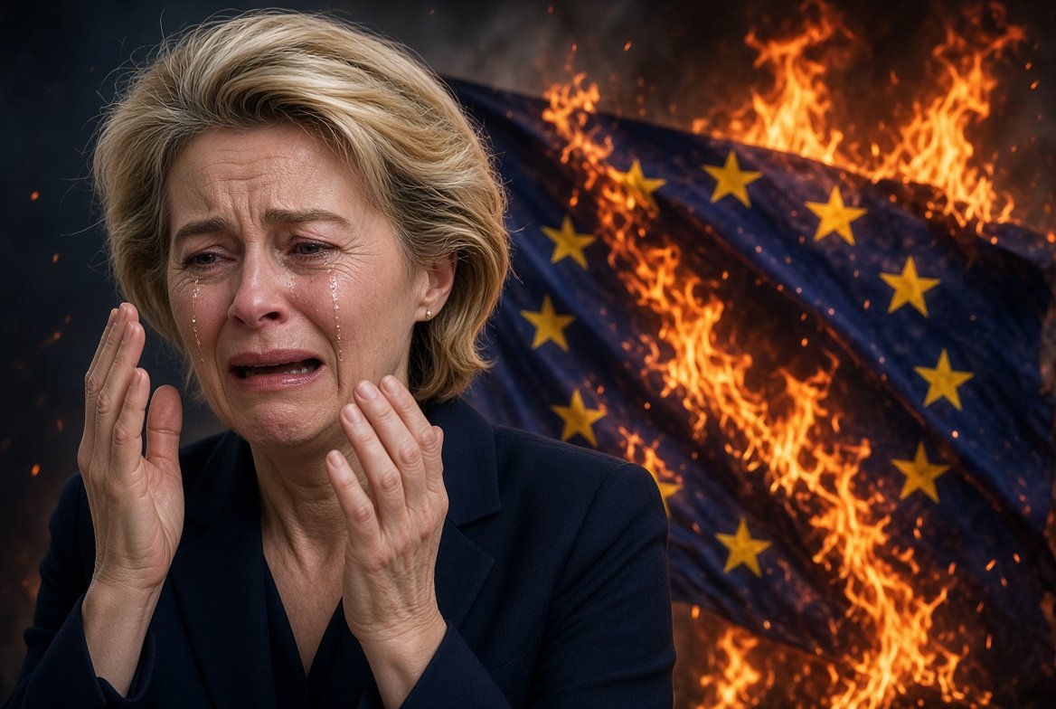 Alexandr4Denman's tweet photo. Britain does not want to go back into the EU, Germanys AFD wants to leave and Frances Marie le Pen also and many more countries will follow....
Ursula Von der Leyen and her reign and the EUs time is nearly over !
We will all take our countries back ! https://t.co/ONVktRTLoo
