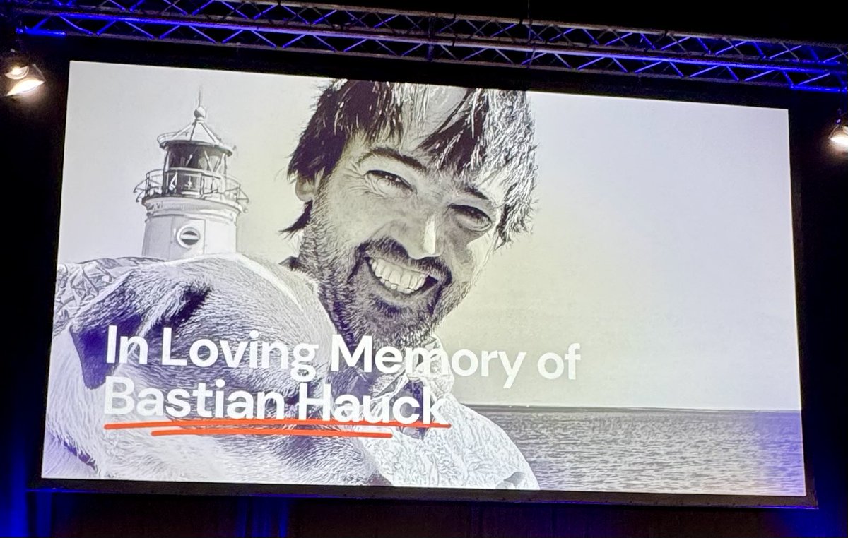 nerdabetic's tweet photo. In loving memory of Bastian Hauck. @RenzaS paying tribute to @dedocORG founder Bastian at #EASD2026 dedoc symposium. https://t.co/MWvIArCb12