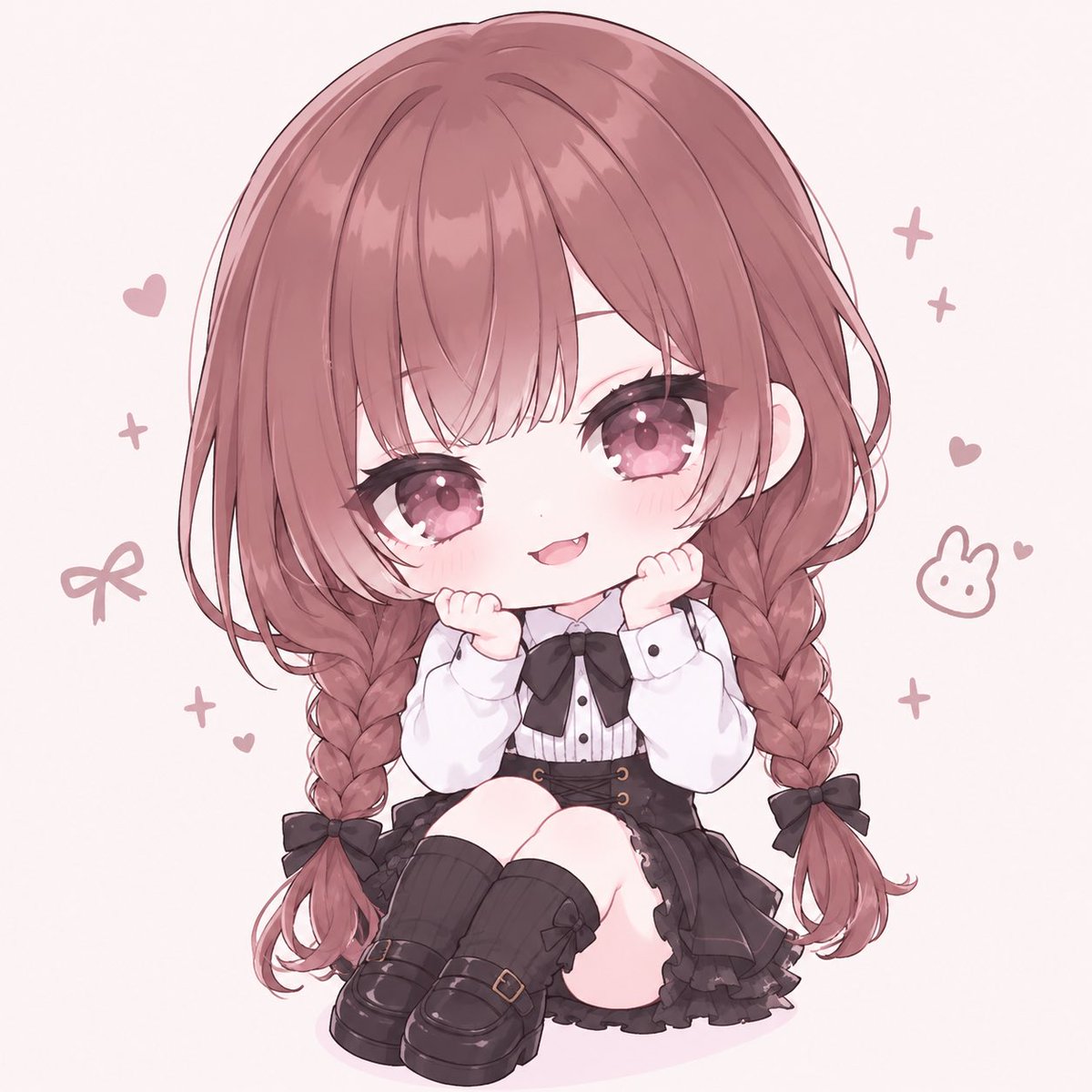 LobelionSol's tweet photo. 私がアプリで作ったアバターからミニキャラ作らせたけど可愛くて草なんよ
AIやるやん https://t.co/nm85uNEkBG