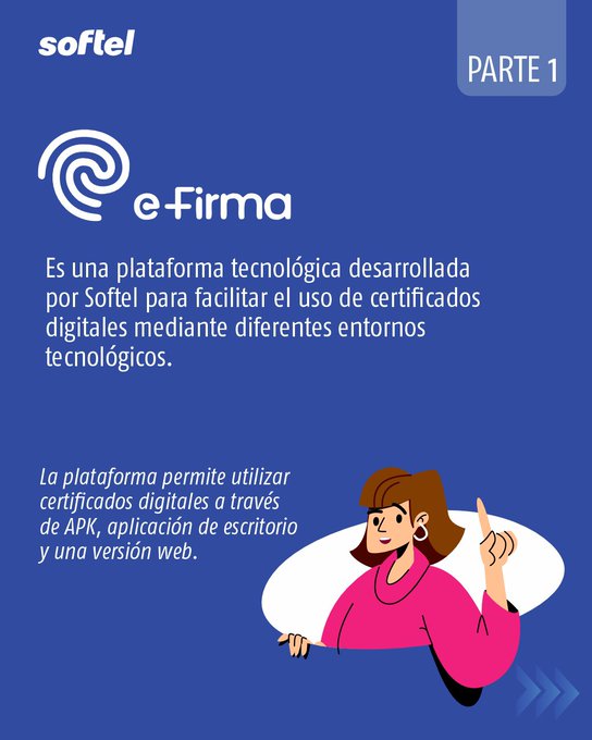 GEIC_DICE's tweet photo. 👨‍💻 Hoy le ayudamos a diferenciar entre certificado digital y eFirma 😉, pues no son lo mismo.

Informar también es acompañar 🤝

#Softel #TransformaciónDigital
#SomosGEIC https://t.co/m4nitDtLp9