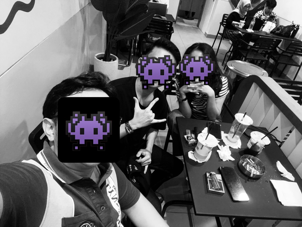 topanosteel's tweet photo. bersama 3 pilar kehidufunn alter x @kinnkinnaraaaa @jhnlybert https://t.co/wDNIvoZCTS