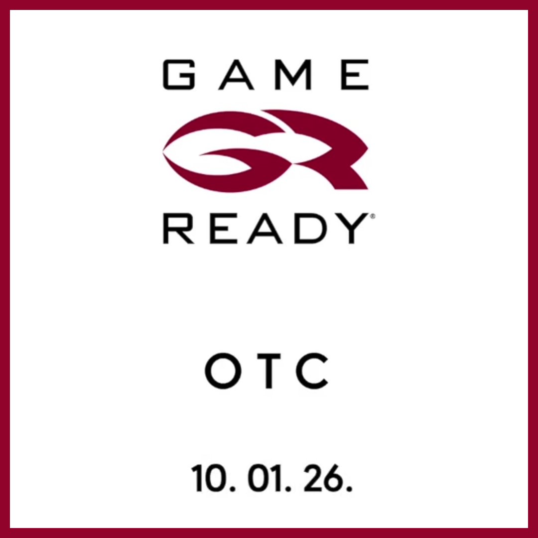 GameReady's tweet photo. Ready, set, recover.

Today, we're proud to announce the U.S. launch of the Game Ready® over-the-counter system, making the brand’s cold and compression technology available directly to consumers without a prescription.

https://t.co/psJHVh76aX

#GameReady #OTC #PressRelease https://t.co/rrddLwioy7