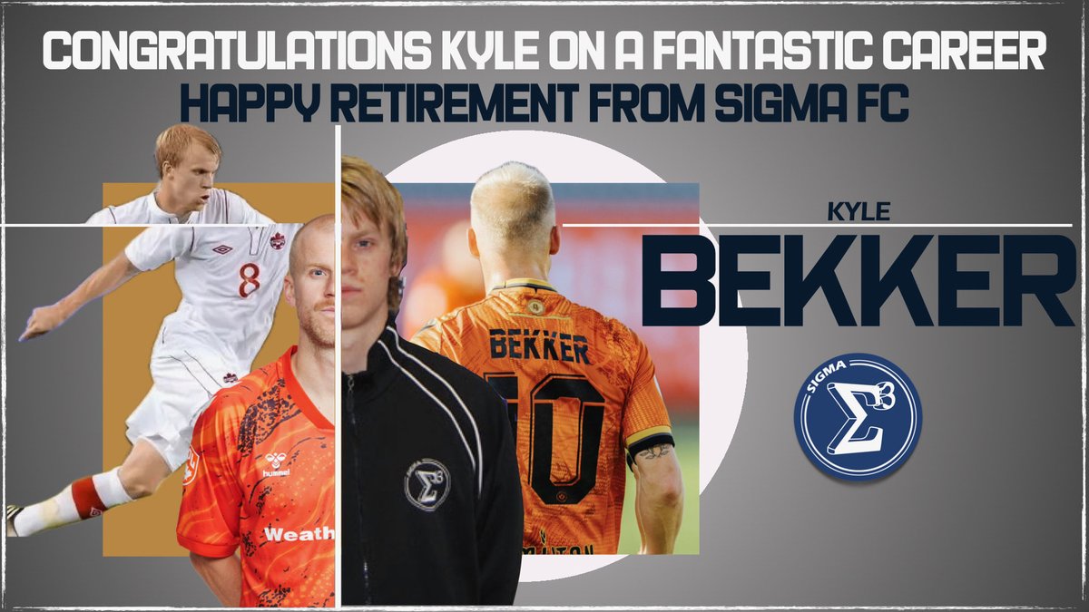 SigmaFC's tweet photo. Congratulations on an incredible career, Kyle! 👏

From Sigma FC to becoming a Canadian soccer legend, your impact on the game and everyone around you will never be forgotten.

Always a Sigma Legend. 💙🖤

Thank you, Kyle. Enjoy retirement! ⚽️🧡 https://t.co/Iob1ZBtEFW