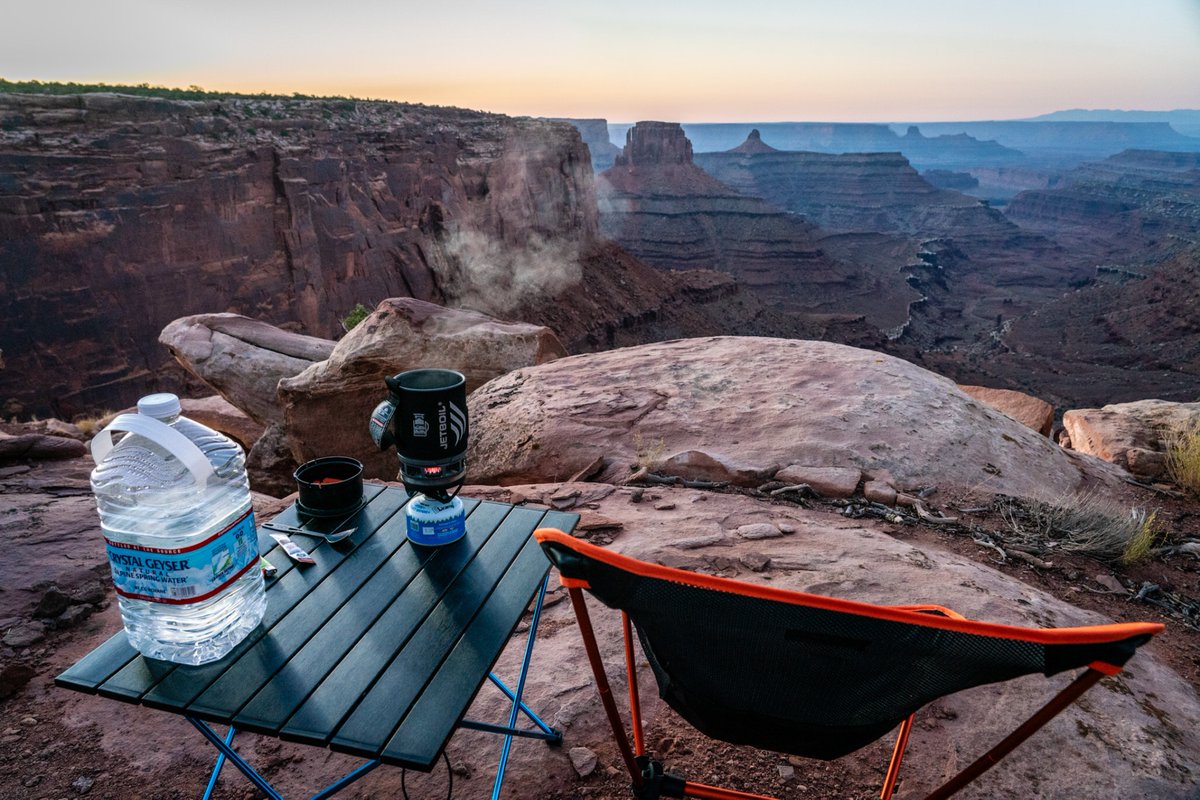 danielw's tweet photo. Morning Camp Coffee
Making some instant coffee on the rim of a canyon near Canyonlands National Park. One of my favorite spots to camp in Canyonlands. Need to get back here soon.
📍 Utah · Sony a7R II
📷 Captured September 13, 2020

#utah #photography #photooftheday https://t.co/WelA4Iwg2i