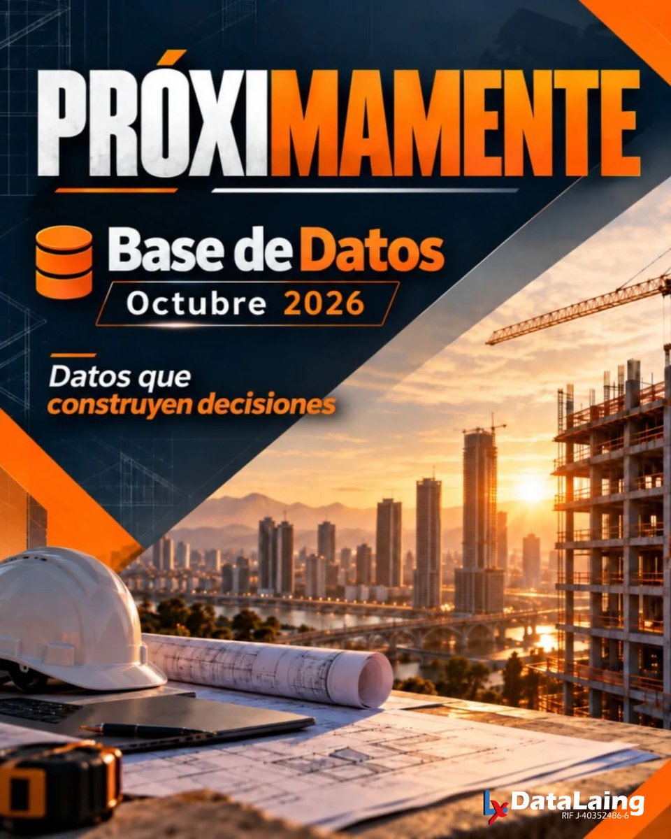 datalaing's tweet photo. 📌 Próximamente: Base de Datos MaPreX. Información técnica para organizar presupuestos, insumos y análisis de costos con criterio profesional. #MaPreX https://t.co/oiYSyydcRf