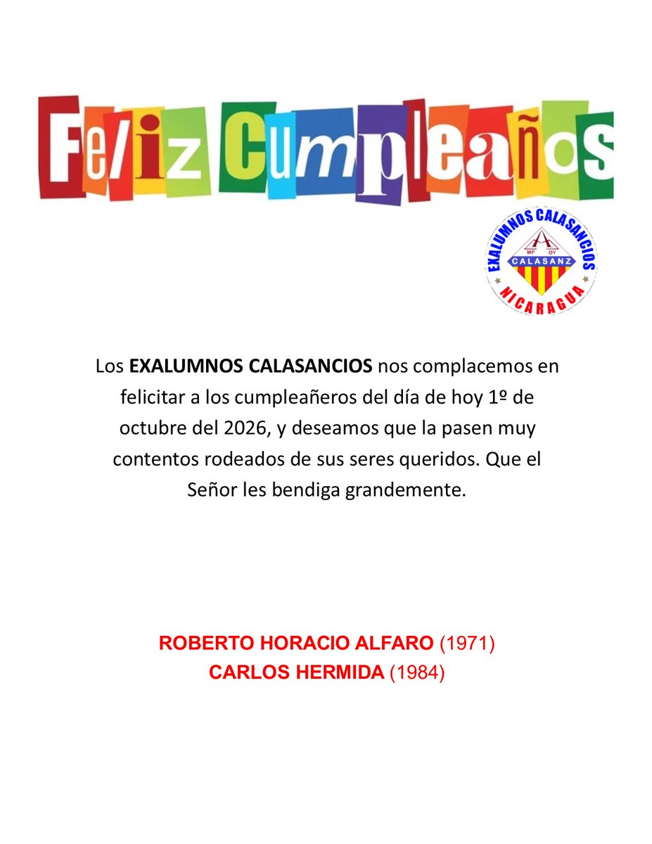 CALASANCIOS's tweet photo. #011026cumpleaños https://t.co/Nuy7GEE6PF