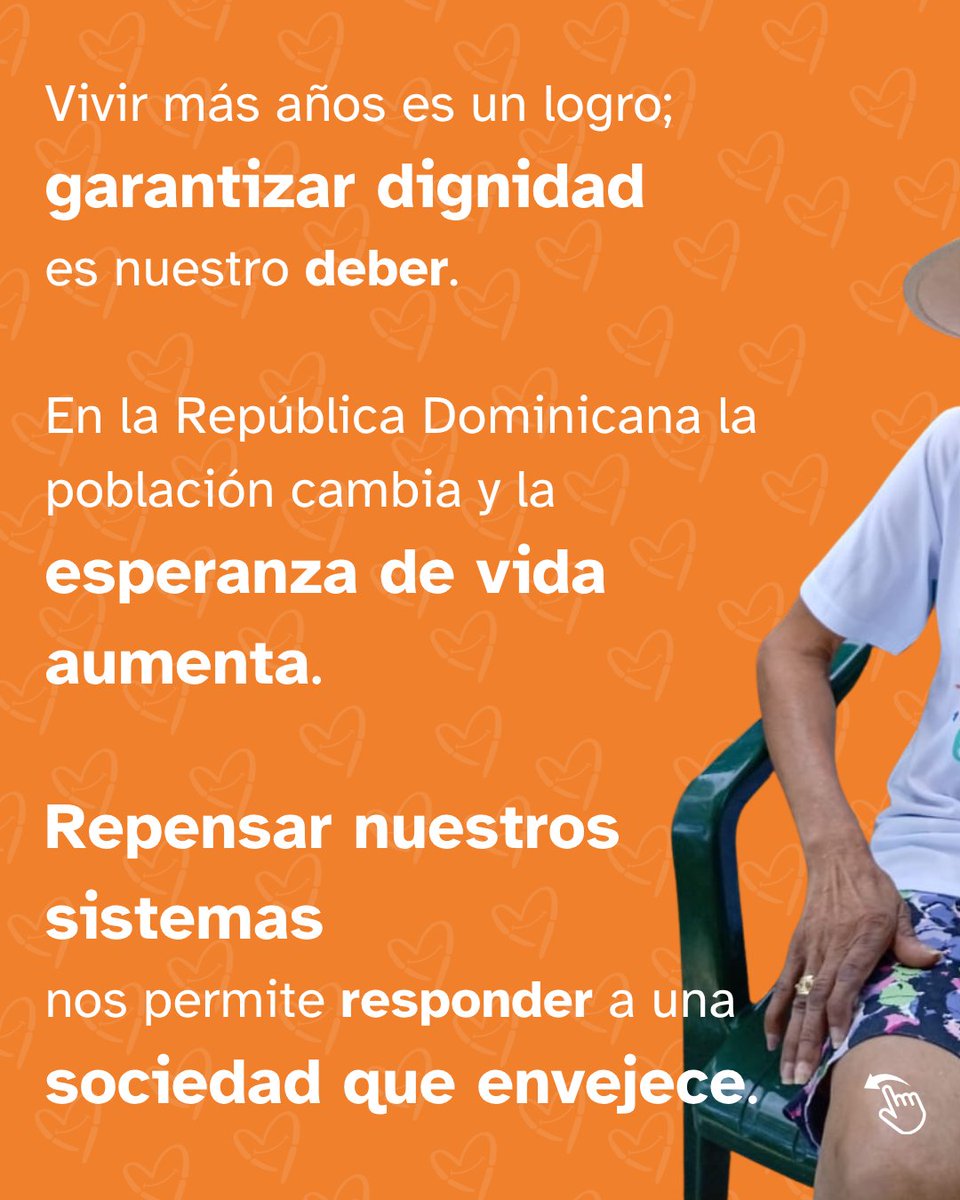 UNFPA_RD's tweet photo. Hoy, en el Día Internacional de las Personas Adultas Mayores, nos unimos al llamado global: «La era de la longevidad: repensar los sistemas para vidas más largas». 🇩🇴✨

Vivir más es un gran logro, pero exige transformar cómo nos preparamos para el futuro. 🧵👇 https://t.co/sMfUyltEJz