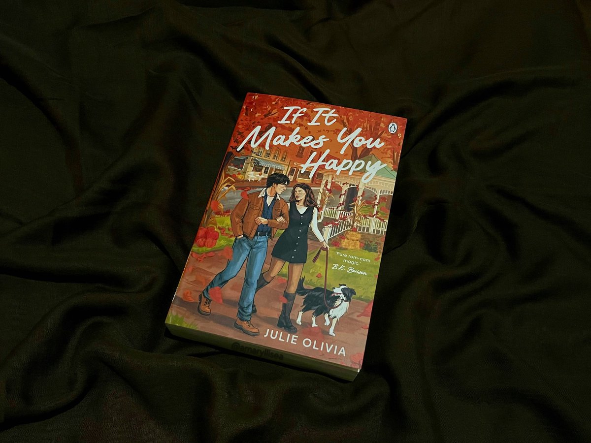 amaryllisea's tweet photo. ┈┈┈┈ ۶۟ Current Read ৎ  ┈┈┈┈

🍂  If It Makes You Happy
✍︎   Julie Olivia https://t.co/GrhOBYlSbe