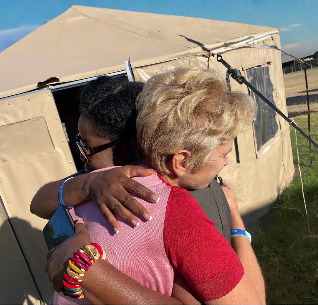 Kennedy_HRC's tweet photo. In 2021, our President @KerryKennedyRFK and a KHRC delegation traveled to Del Rio, Texas, to join @GuerlineMJozef and @HaitianBridge to document the conditions and treatment of Haitian asylum seekers at the U.S.-Mexico border.

Five years later, the Trump administration revoked Temporary Protected Status for some 350,000 Haitians who had been living and working legally in the United States overnight. This comes as the State Department continues to designate Haiti a Level 4 “Do Not Travel” country, citing widespread kidnapping, civil unrest, terrorism, and limited health care.

“I’ve been working in solidarity with the Haitian community since 1977,” Kerry said. “What I have witnessed in Del Rio is yet one more extension of decades of racist U.S. policy.” That pattern continues to this day.

As we enter Kerry's final four months as our President, we’ll be looking back at the people, places, and moments that have shaped her extraordinary legacy. 

🔗 We hope you’ll join us on this walk down memory lane: https://t.co/Do891N5RLJ