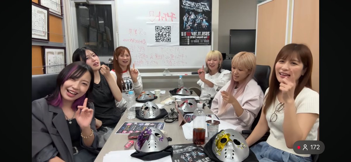 kouaepx's tweet photo. 仮面女子の皆さん
配信お疲れ様でした😊

アカペラ楽しかった(*^_^*)

皆んな元気だね(種)

#仮面女子
#月野もあ
#森下舞桜
#小島夕佳
#三吉織乃
#猪狩ともか
#陽向こはる https://t.co/kdxVqkbbax