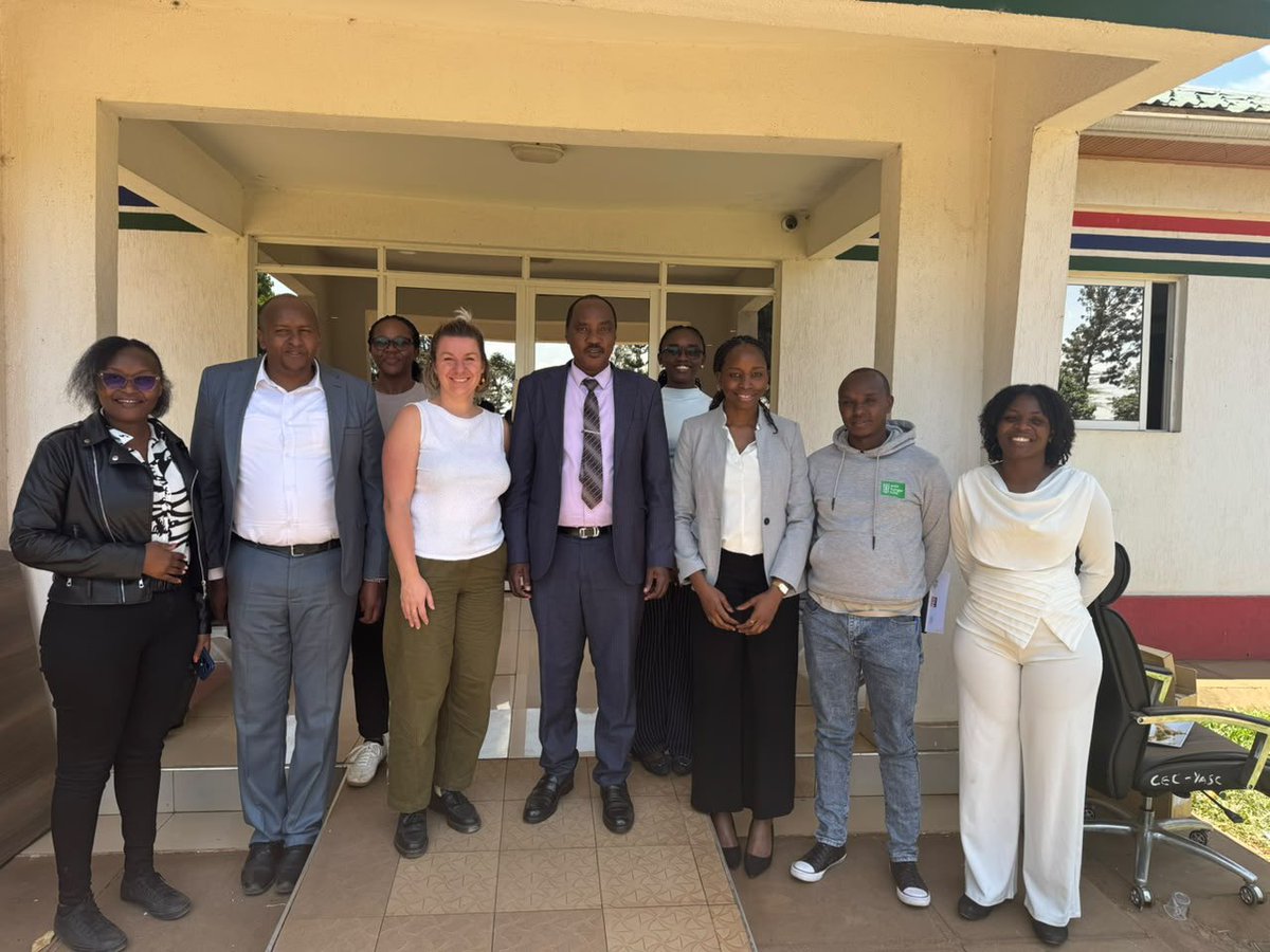 TISAKenya's tweet photo. Yesterday, TISA, together with WHH and Circle Innovation as part of a wider consortium, met with the County Executive Committee Member for Agriculture, Livestock and Cooperative Development, Mr. Wilfred Mwenda Kiara, and Chief Officer Livestock & Fisheries, Mr. John Kuria, to discuss how we can work together on an upcoming project titled Grain to Gain(G2G). The project aims to strengthen women's economic opportunities, agency and leadership within the food systems of Kiambu and Kitui Counties.

It was a fulfilling conversation. We discussed the project objectives, the structure of the partnership and what the collaboration will mean for women and households in Kiambu participating in the poultry and dairy goat value chains; the priority value chains chosen for their potential to create real economic opportunities for women while complementing county priorities.

A key focus was making sure no one is left behind: the project must reach women in marginalised areas of Kiambu, and farmers across the county must see tangible improvements in their livelihoods.