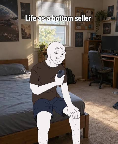 CryptoGideon_'s tweet photo. Never felt more dead inside at 25y than this cycle, I don't even feel the rape anymore...

Last 2 months felt like someone put curse on me:

- When I hold, tokens dump
- When I trade them, they moon
- Sold bottoms on many mooners

Open FOMO or CT and ppl flex +$1M PNL like it's just their regular month and I feel depressed.

Then you open TG groups and 95% say they also struggle. (Survivorship bias)

I don't even enjoy this space like I used to.

Never scammed anyone, I helped everyone and all I see are insiders and scammers being rewarded with millions of $...
(Psalm 73)

I'm 6y in this space, have connections, 6 fig portfolio and just stuck in same place...
Whatever I tried to fix, doesn't work.

Then I ask myself what's the alternative; 9-5 slavery? Myb I would be happier if I never entered this space, idk...

Whenever I go; birthday, vacation etc all I can think is how I will miss some mooner, then I get glued to screen and still miss obvious plays.

I don't enjoy conversations with regular ppl bc all I'm thinking about is how to make it.

If I somehow make it this cycle, I'm done with this space - DCA gold & ETFs and enjoy life...

I don't want my kids to watch depressed father every day that's stressed he missed trade or sold too early despite being 24/7 on screen.

Or my future wife to watch me go insane, aggressive or abusive; that's not who I am.

It also started to affect my relationship with Jesus and GF noticed I'm stressed all the time.

You can say "skill issue" and dance on me I don't care - I'm showing you real side what most KOLs and traders won't.

This space brings high upside, but costs are also high.

Or myb I'm not destined to make it, idk.

Keep clicking.
May God help us.
See you in the trenches.