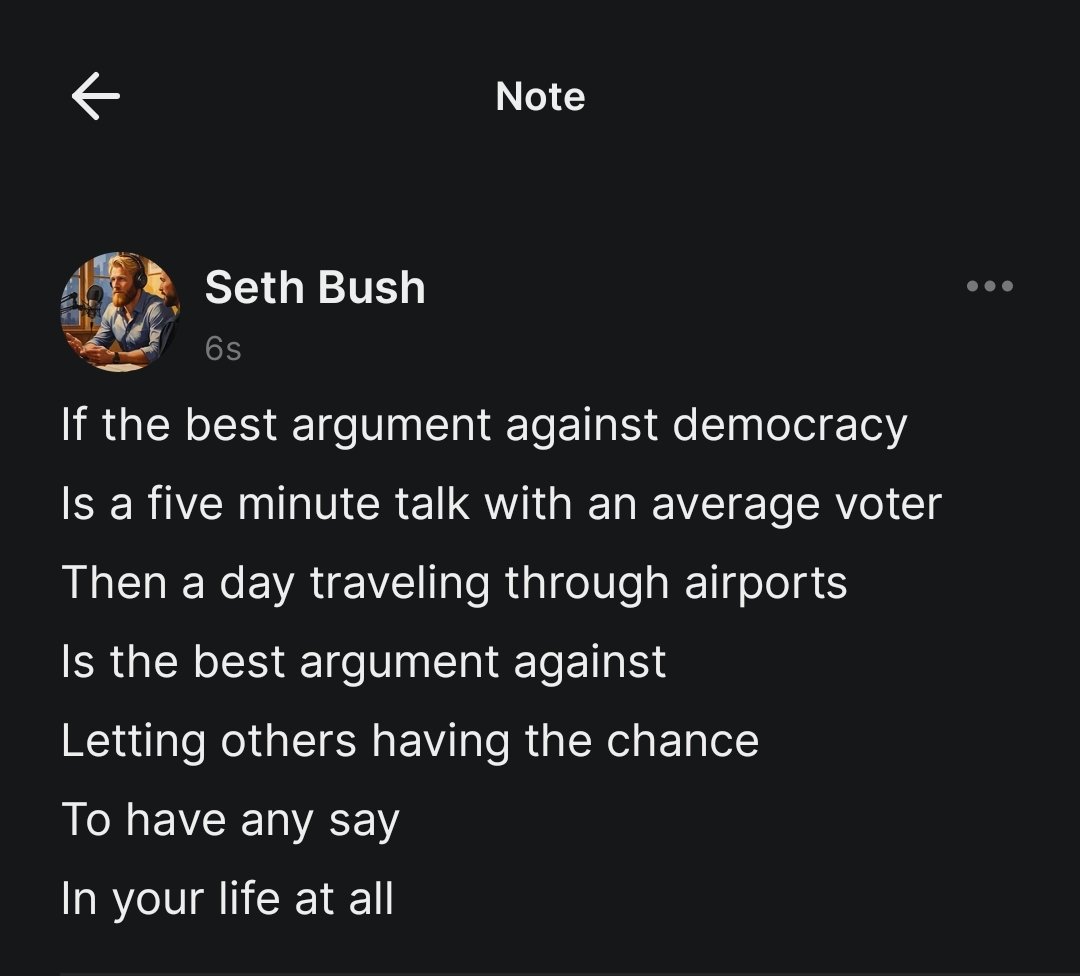 SethBush12's tweet photo. #poems #poetry #airports #democracy https://t.co/MtKlV93LGK