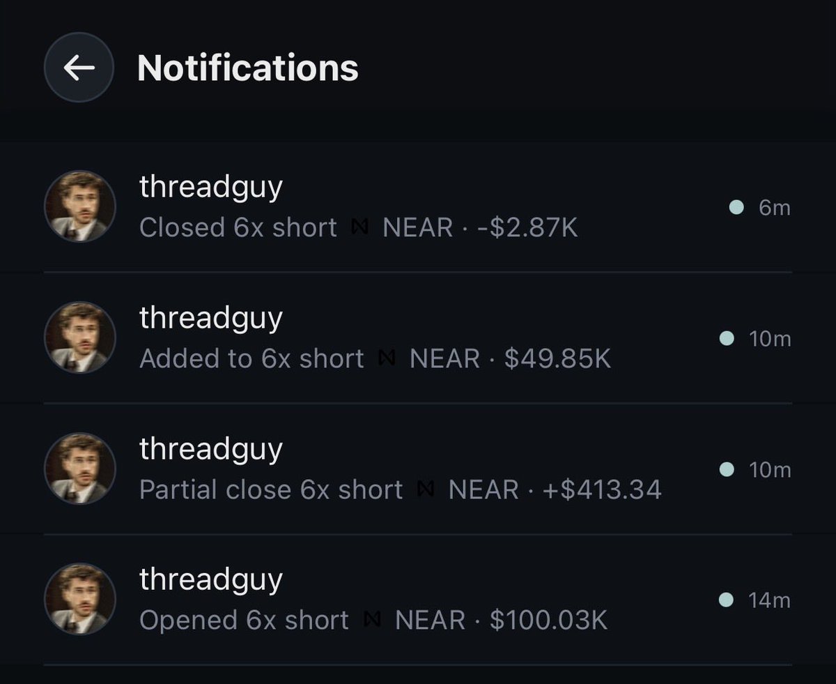 0xKawz's tweet photo. Use @cabals mobile app if you want instant alerts for @notthreadguy’s trades https://t.co/3rotkgCmLt