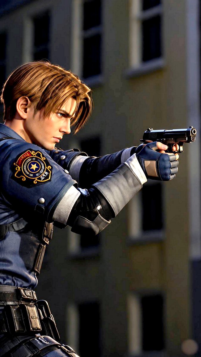 Hocine_19_82's tweet photo. 🔰Leon S Kennedy (OG)🎴Resident Evil2🔫🔥He  is in the Raccoon City Police Department (R.P.D)⭐️September 29, 1998,Marking their very first official day on the job but this day all start of the outbreak
🌟#leonskennedy #ResidentEvil #ResidentEvil2 #RE2 #ResidentEvilFans #Capcom💠 https://t.co/NxebIwDDd1