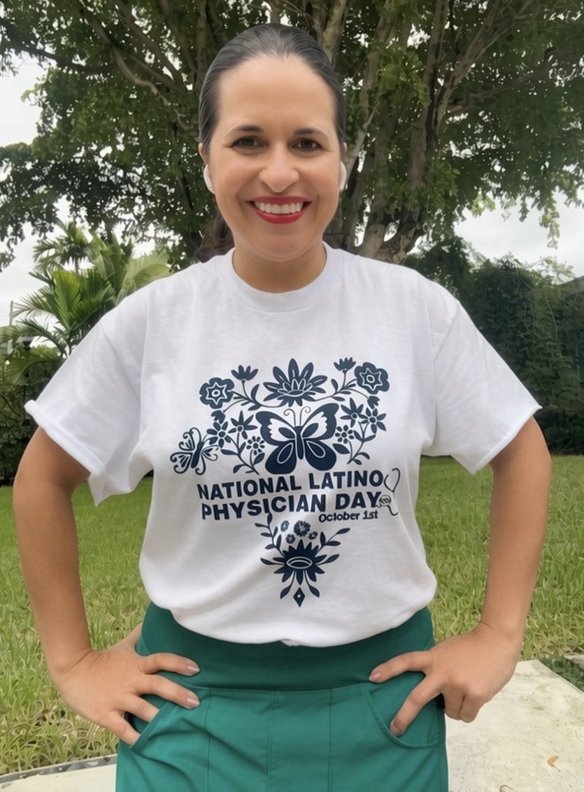 Latinamd's tweet photo. Today, October 1st, is #NationalLatinoPhysicianDay 🇵🇷🇺🇸 #NLPD

Nearly 1 in 5 people in the U.S. identifies as Latino, yet only about 6% of physicians are Latino. This gap can affect access to care, representation, and health outcomes.

Today, we celebrate Latino physicians and commit to invest in the next generation through #STEM education, mentorship, and leadership opportunities.

A more diverse physician workforce strengthens health for all communities. 💙

#LatinoPhysicians #LatinasInMedicine #HealthEquity #DiversityInMedicine @LatinasinSTEM @LatinasInMed @LatinxOncology #NecesitamosMas