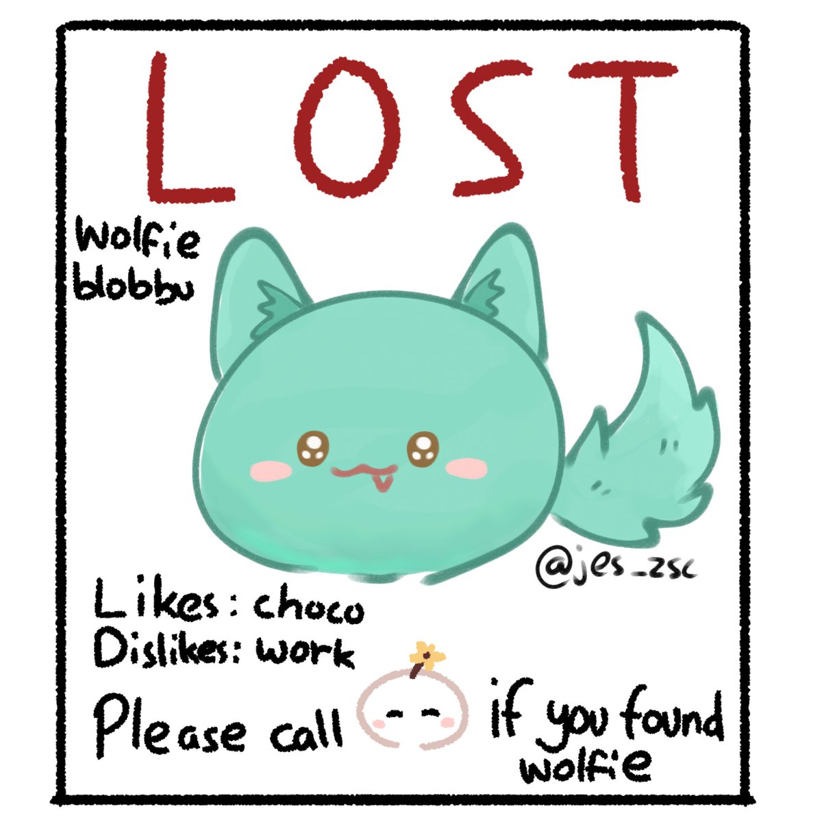 jes_zsc's tweet photo. 🐺-blobbu https://t.co/h6vi8MhNiE