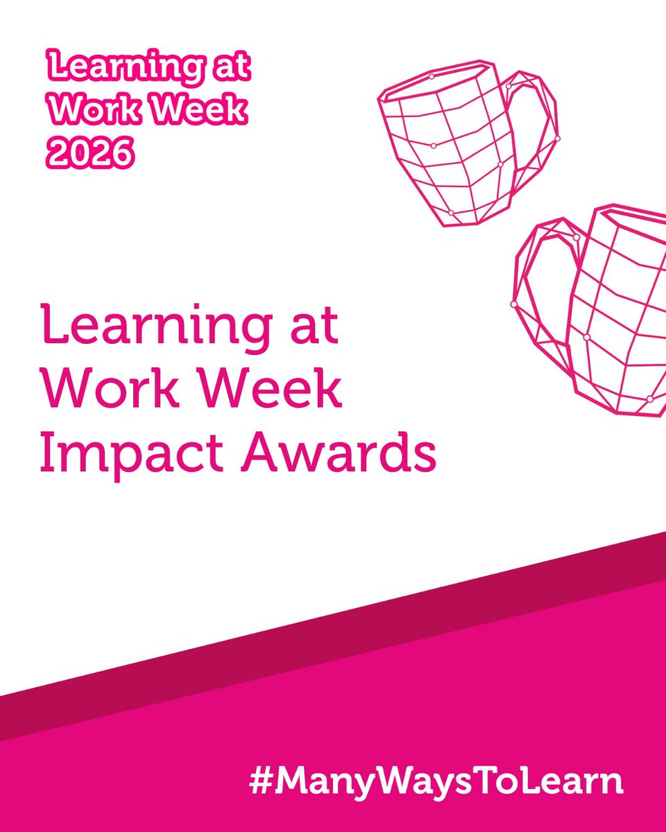 CForLearning's tweet photo. Thank you to everyone who submitted nominations for the Impact Awards, we're excited be announcing the shortlisted organisations soon!

It has been inspiring to see the range of innovative campaigns taking place during #LearningAtWorkWeek to support professional development and lifelong learning.