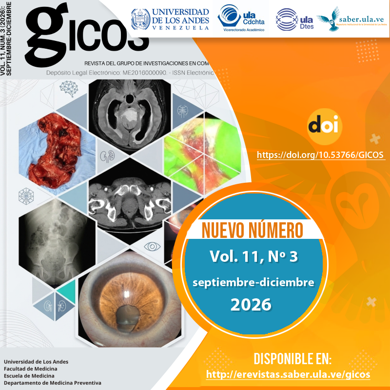 SaberULA's tweet photo. GICOS. Vol. 11, N° 3, septiembre-diciembre 2026.  Disponible en: https://t.co/BRcmP59Ez2 @ULA_DTES @PrensaULA @rectoradoula @CdchtaUla @CDCHTA @revistasve @GicosRevista https://t.co/3tRqgl9XQG