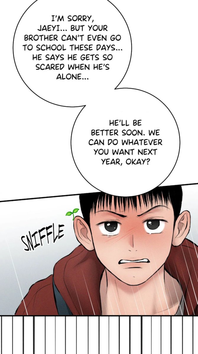 saiisue's tweet photo. Young Jaeyi was like the kid his parents never had to worry about cuz he was healthy and okay. I hate that they made him feel like he was just a shadow. He yearned for their love and attention too, but they kept prioritizing his attention-seeking big brother😠. He was still just a kid who wanted to feel loved by his parents too 😭💔