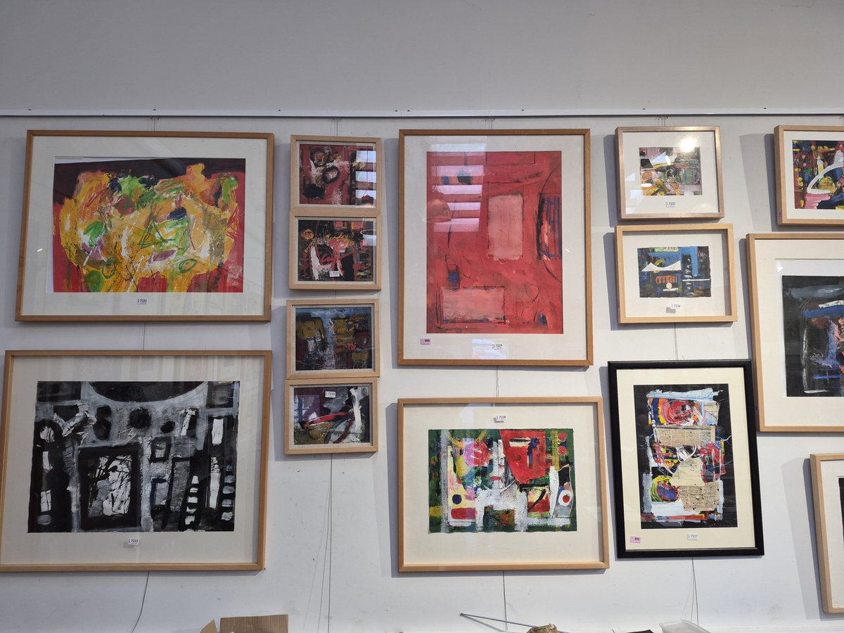 Tenadores2021's tweet photo. The Studio sale of abstract paintings by Norfolk artist Martin Walton - Thursday 8th October. View the catalogue online https://t.co/65BXzuEJJc. Open for viewing on Saturday 3rd October from 10am-1pm. Bid via https://t.co/NzcPkO3Nle or https://t.co/EI3VJeCxhr https://t.co/YPpxeEi1AE