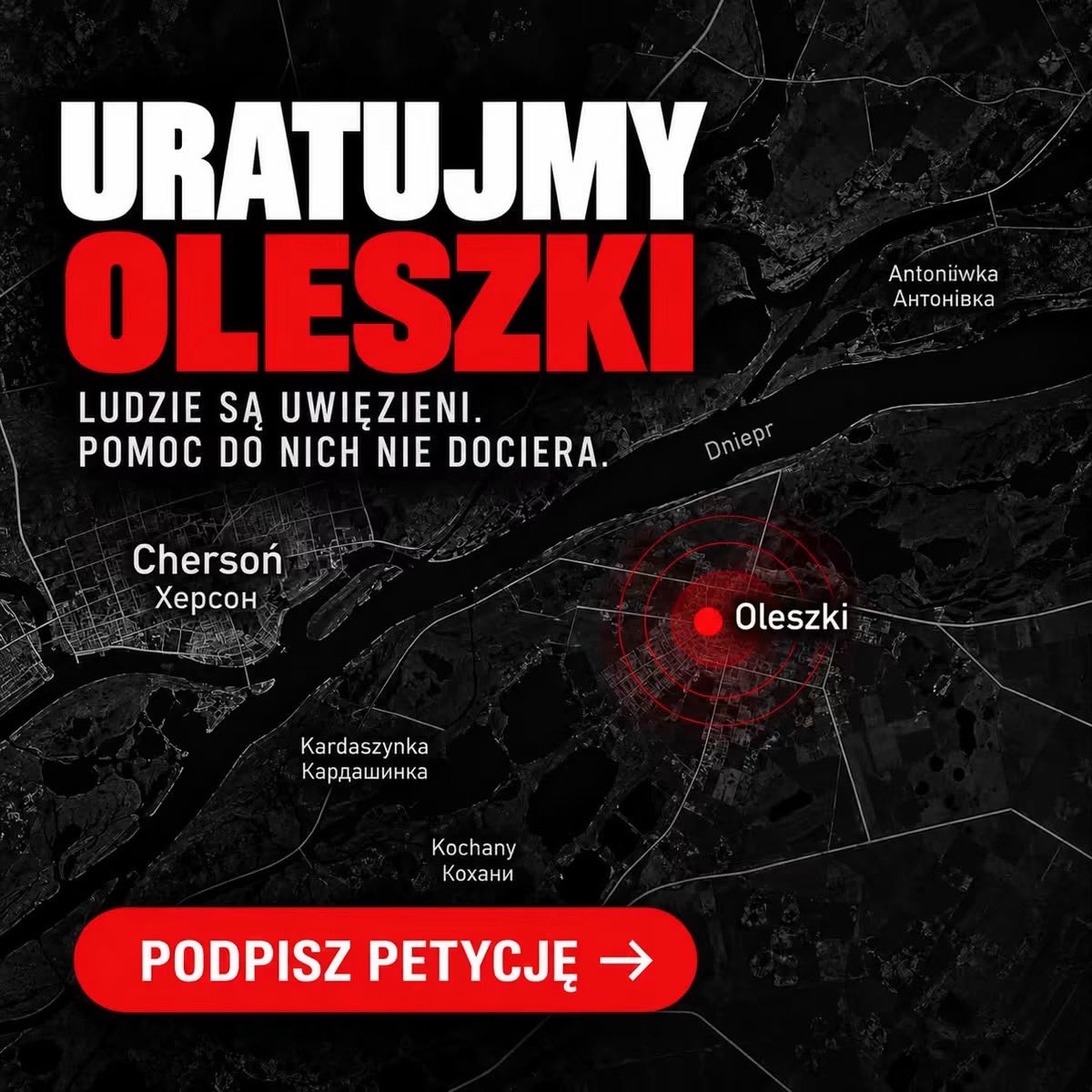 mateusz_rybak1's tweet photo. Uratujmy Oleszki.🇺🇦
Podpiszcie petycję i udostępnijcie ją dalej. To tak nie wiele.
Do dzieła. Slava Ukraini!🇺🇦
https://t.co/d6wFovtiGG https://t.co/jcYDwMwQVL