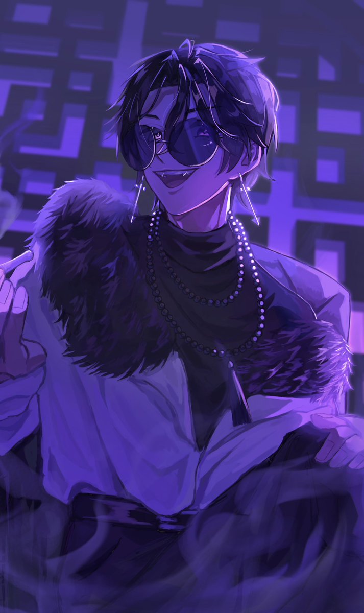 no_se_maru's tweet photo. 【Rap arrange】シャンティ(SHANTI)/💜

 #見ろ春希  #絵れしく 

リクエストいただきました！ラップバチバチでカッコよすぎます…！！ https://t.co/hgAHBSicpj