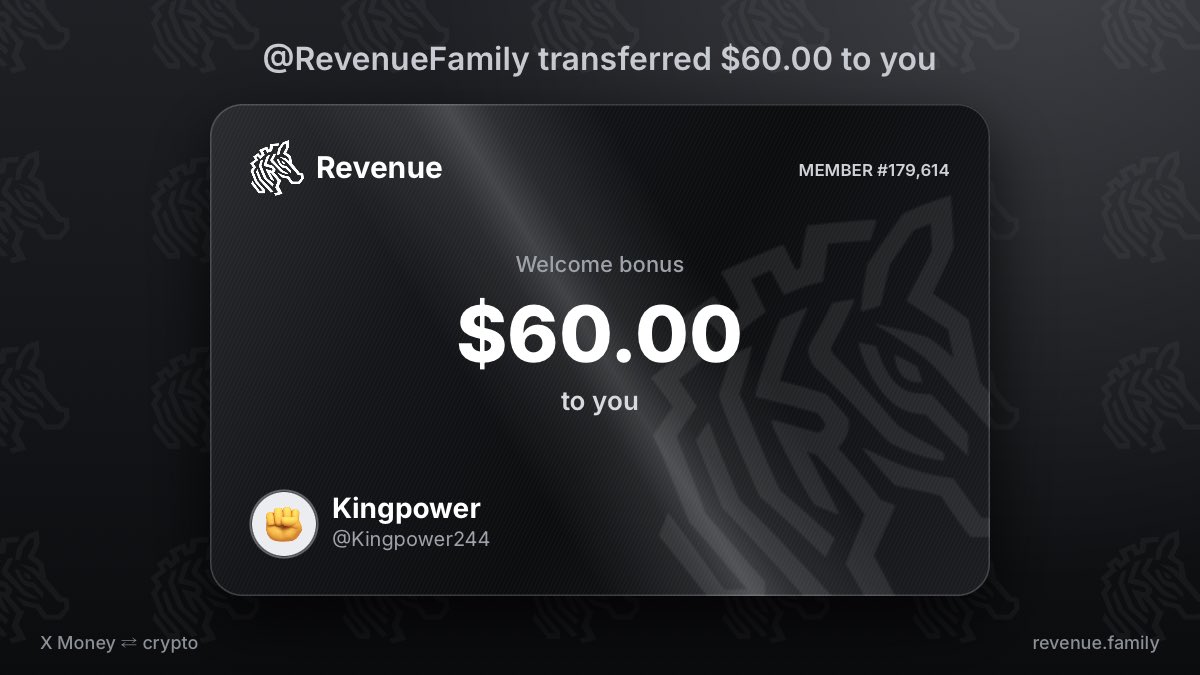Kingpower244's tweet photo. @RevenueFamily I have $60.00 waiting from @RevenueFamily https://t.co/LkPNmiNPaM